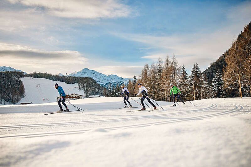 Langlauf in Niederthai im Ötztal