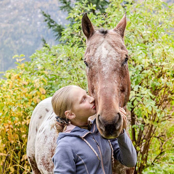 Pädagogische Reitstunden am Reiterhof Pegasus in Längenfeld