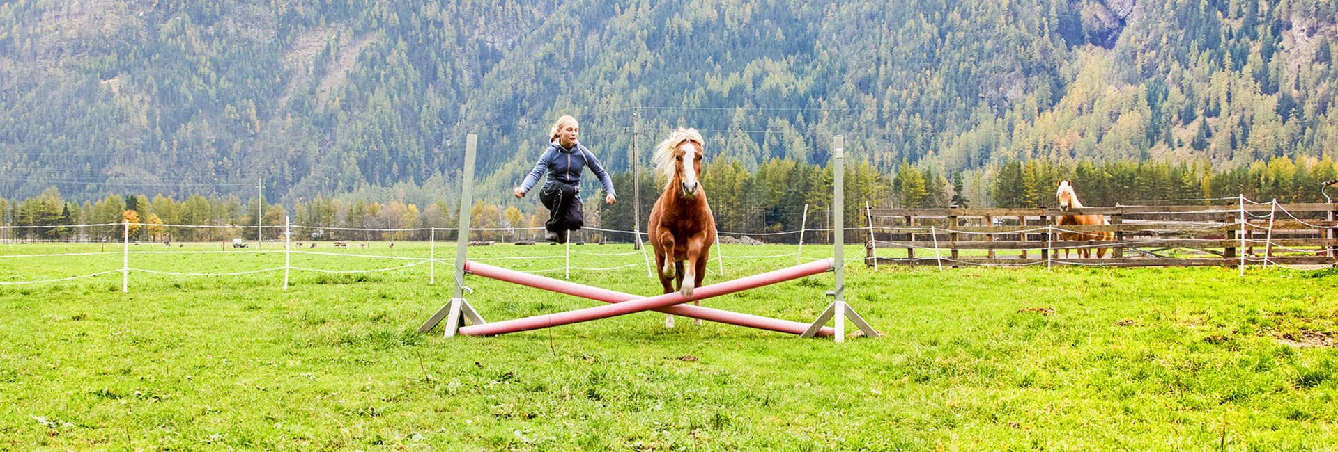 Pädagogisches Reiten im Reitstall Pegasus in Längenfeld im Ötztal