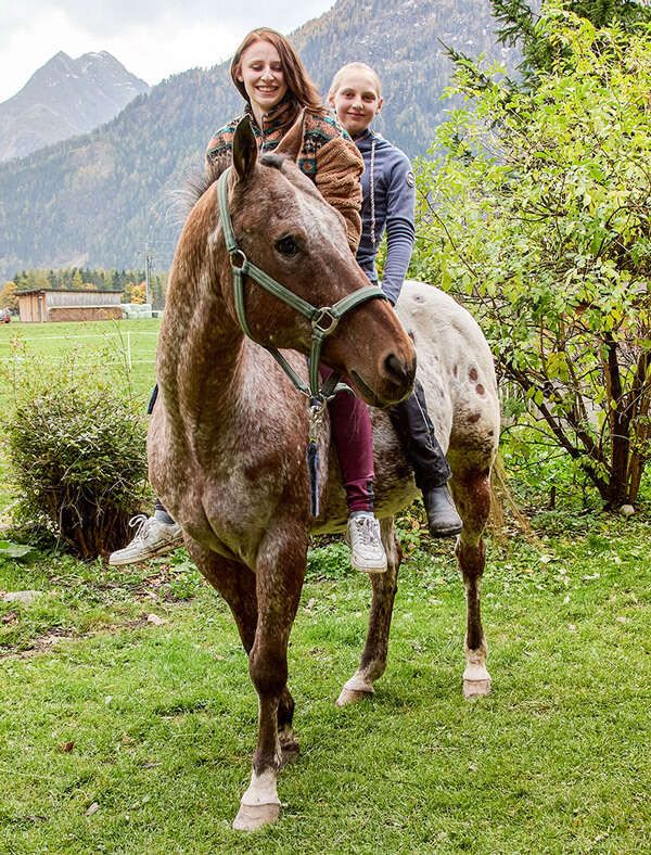 Pädagogisches Reiten bei Reitstall Pegasus in Längenfeld im Ötztal